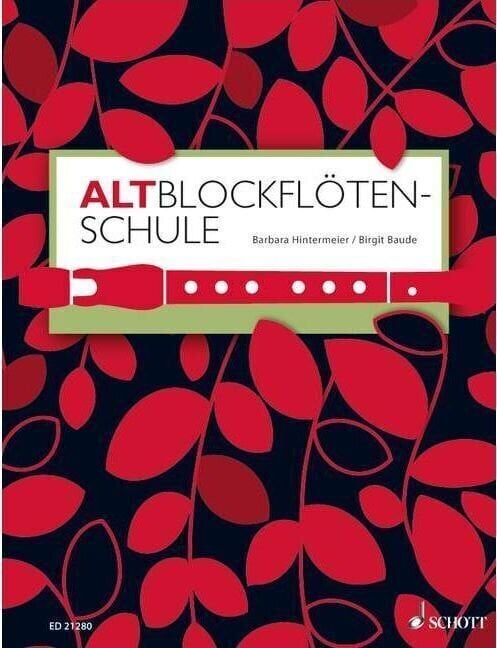 Noder Schott Altblockflötenschule Noder