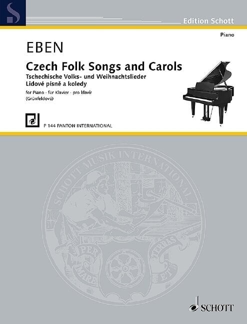 Noter Schott Czech Folk Songs and Carols for Piano Noter