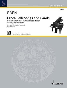 Noter Schott Czech Folk Songs and Carols for Piano Noter - 1