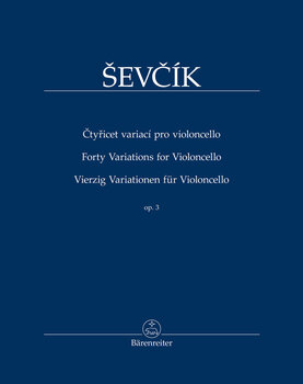 Noder Bärenreiter Čtyřicet variací pro violoncello op. 3 Noder - 1