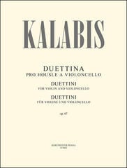 Noder Bärenreiter Duettina pro housle a violoncello op. 67 Noder