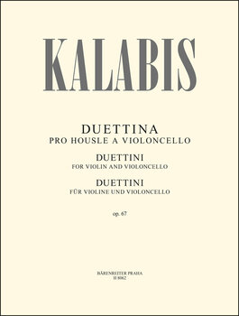 Noder Bärenreiter Duettina pro housle a violoncello op. 67 Noder - 1
