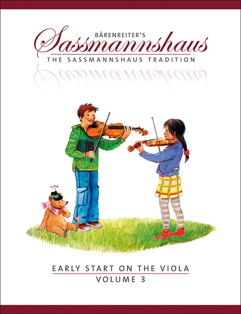 Note Bärenreiter Early Start on the Viola Note
