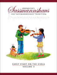 Note Bärenreiter Early Start on the Viola Note
