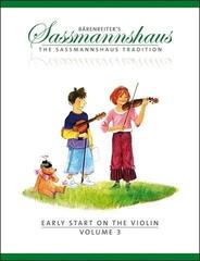 Note Bärenreiter Early Start on the Violin Note