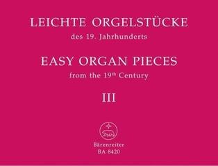νότες Bärenreiter Easy Organ Pieces νότες