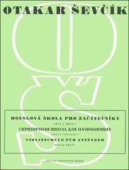Noder Otakar Ševčík Houslová škola pro začátečníky op. 6 Noder