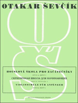 Noder Otakar Ševčík Houslová škola pro začátečníky op. 6 Noder - 1