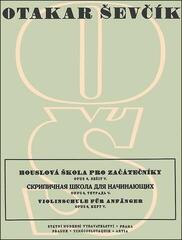 Noder Otakar Ševčík Houslová škola pro začátečníky op. 6 Noder