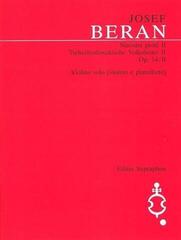 Note Josef Berman Národní písně op. 14/II Note