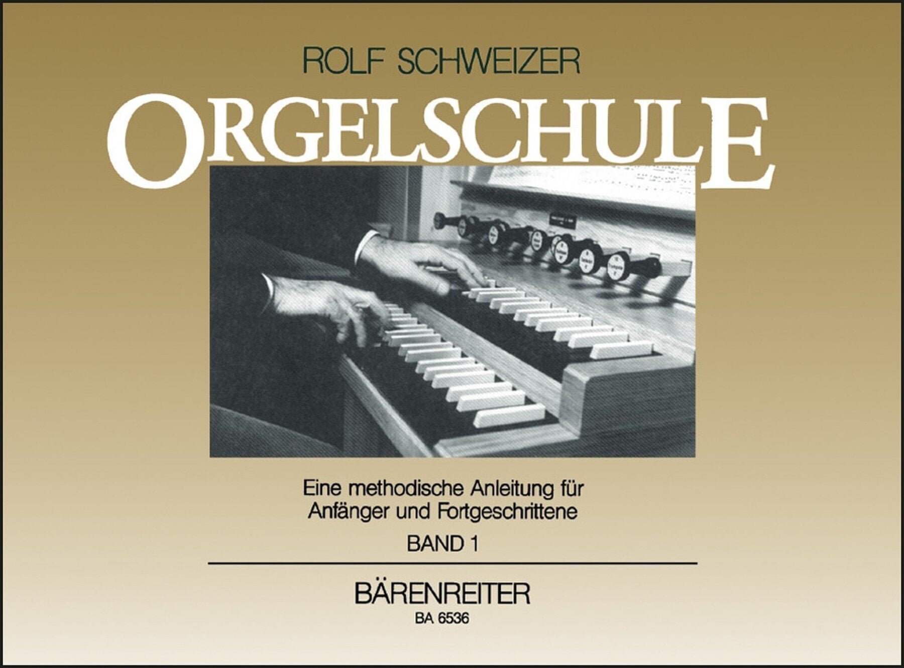 νότες Rolf Schweizer Orgelschule νότες