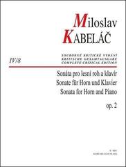 Sheet Music Bärenreiter Sonáta pro lesní roh a klavír op. 2 Sheet Music