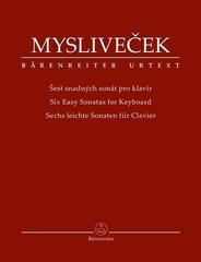 Noter Bärenreiter Šest snadných sonát pro klavír Noter