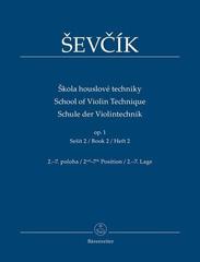 Note Bärenreiter Škola houslové techniky op. 1 Note