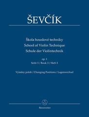Notis Bärenreiter Škola houslové techniky op. 1 Notis