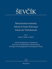 Note Bärenreiter Škola houslové techniky op. 1 Note