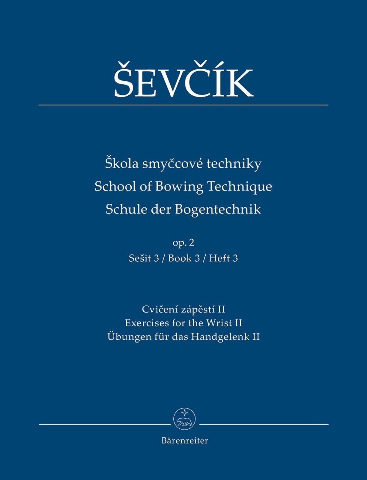 Notis Bärenreiter Škola smyčcové techniky op. 2 Notis