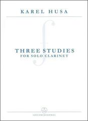 Noter Bärenreiter Three Studies for Solo Clarinet Noter