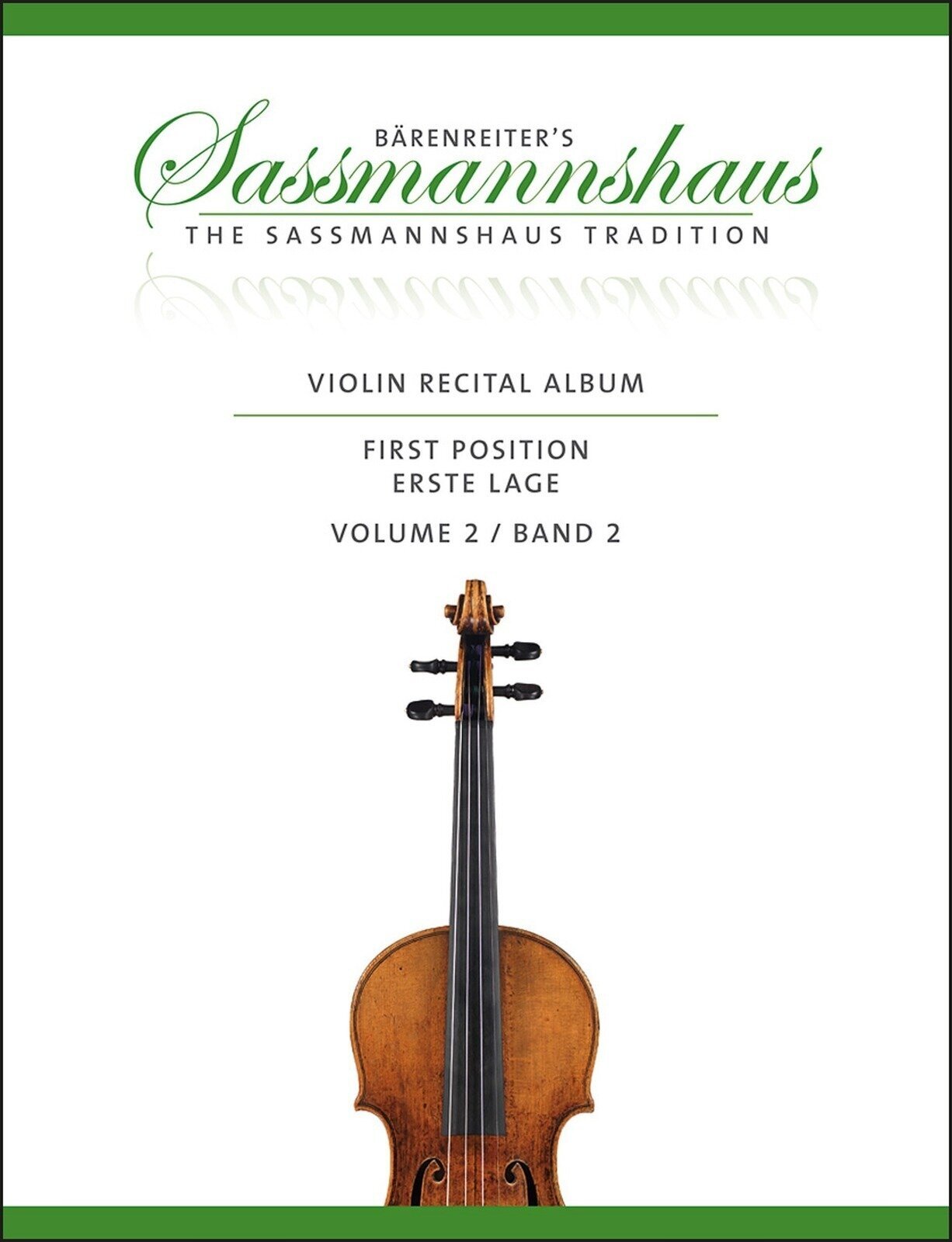 Note Bärenreiter Violin Recital Album Note