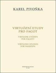 Sheet Music Bärenreiter Virtuózní etudy pro fagot Sheet Music