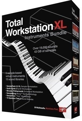 VST Instrument studio-software IK Multimedia TOTAL Workstation XL