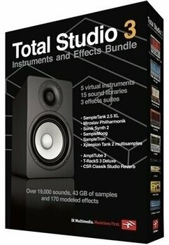 Software de estúdio IK Multimedia TOTAL Studio 3 - 1