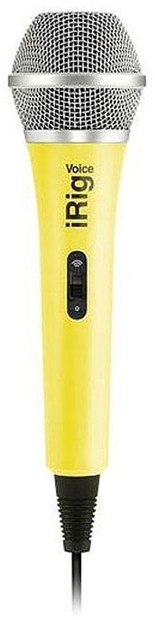 Microfoon voor smartphone IK Multimedia iRig Voice Yellow