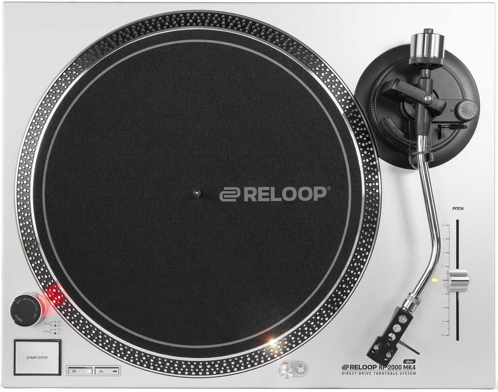 Tocadiscos DJ Reloop RP-2000 MK4 Silver Tocadiscos DJ