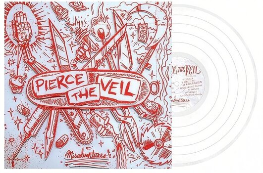 LP deska Pierce The Veil - Misadventures (10th Anniversary Edition) (White Coloured) (LP) - 1