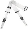 DiMarzio DD2200 Clip Lock White Textile guitar strap (Like new)