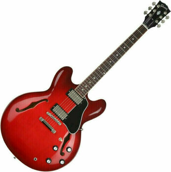 Halvakustisk gitarr Gibson ES-335 Dot Cherry Burst - 1