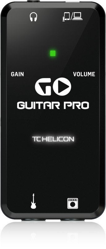 Amplificador de auriculares de guitarra TC Helicon GO Guitar Pro
