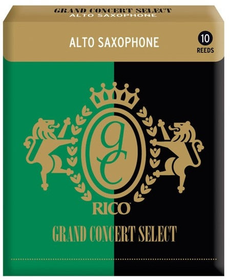 Blatt für Alt Saxophon Rico RGC10ASX250  Reeds 2.5 Blatt für Alt Saxophon