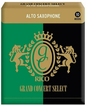Тръстикова пластинка за алт саксофон Rico RGC10ASX250  Reeds 2.5 Тръстикова пластинка за алт саксофон - 1