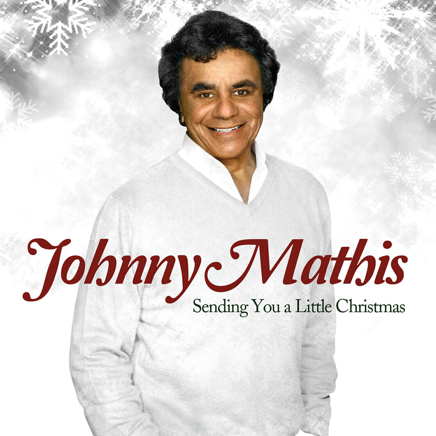 Vinyl Record Johnny Mathis - Sending You A Little Christmas (Limited Edition) (White Coloured) (LP)