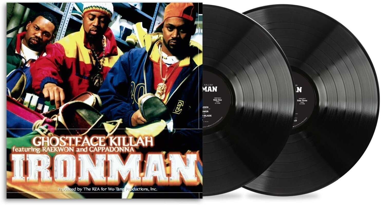 Vinyl Record Ghostface Killah - Feat. Raekwon & Cappadonna - Ironman (2 LP)