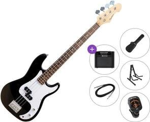 4-keelne basskitarr Pasadena STB 150 Premium SET Black 4-keelne basskitarr