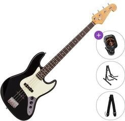 4-string Bassguitar SX SJB62-BK Basic SET Black/Right Handed