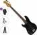 Bas electric SX SPJ62 LH Standard SET Black Bas electric