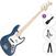 Електрическа бас китара SX SJB75 Standard SET Trans Blue Електрическа бас китара