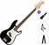 Elektromos basszusgitár Fender Squier Sonic Precision Bass LRL Standard SET Black Elektromos basszusgitár