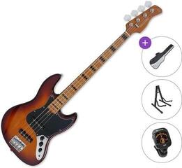Elektrická baskytara Sire Marcus Miller V5 Alder-4 Standard SET Tobacco Sunburst Elektrická baskytara