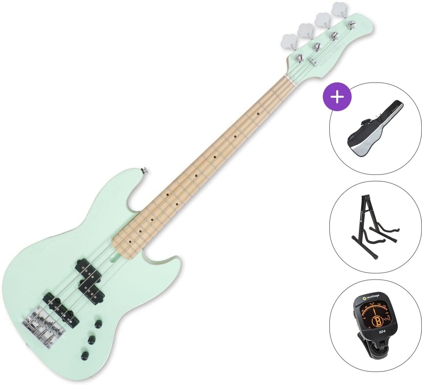4-strängad basgitarr Sire Marcus Miller U5 Alder-4 Standard SET Mint 4-strängad basgitarr