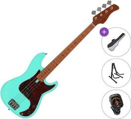 Elektrická baskytara Sire Marcus Miller P5 Alder-4 Standard SET Mild Green Elektrická baskytara