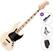 Basse électrique Fender Squier Affinity Series Active Jazz Bass MN Standard SET Olympic White Basse électrique
