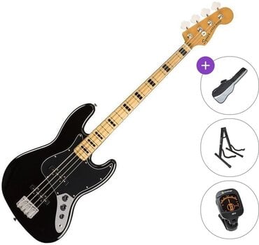 4-keelne basskitarr Fender Squier Classic Vibe '70s Jazz Bass MN Standard SET Black 4-keelne basskitarr - 1