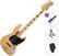 Basse électrique Fender Squier Classic Vibe '70s Jazz Bass MN Standard SET Natural Basse électrique