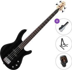 Bajo de 4 cuerdas Cort Action PJ Standard SET Open Pore Black Bajo de 4 cuerdas