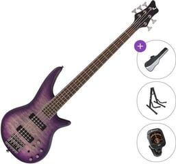 5-strunná baskytara Jackson JS Series Spectra Bass JS3Q V Standard SET Purple Phaze 5-strunná baskytara