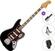 6χορδη Μπάσο Κιθάρα Fender Squier Classic Vibe Bass VI IL Standard SET Black 6χορδη Μπάσο Κιθάρα